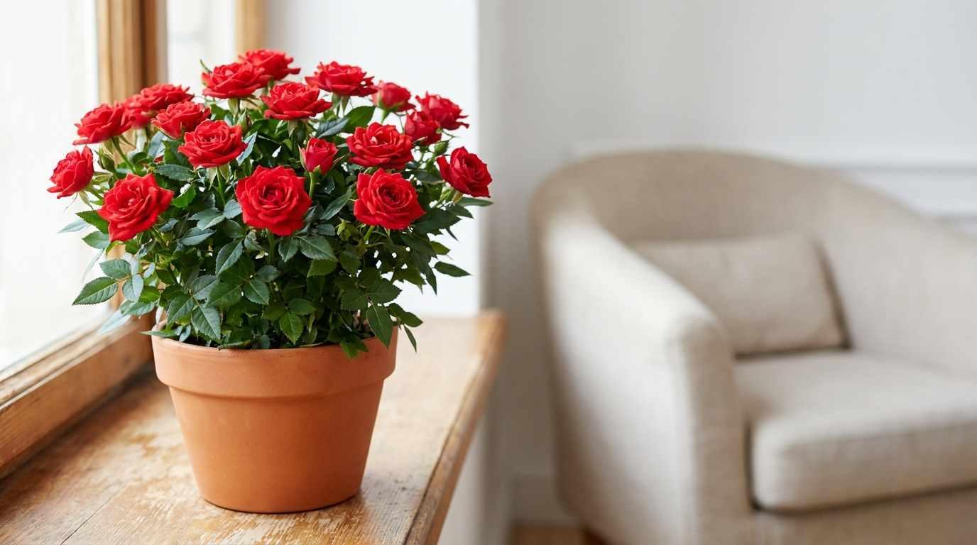 Best Mini Rose Varieties for small appartment