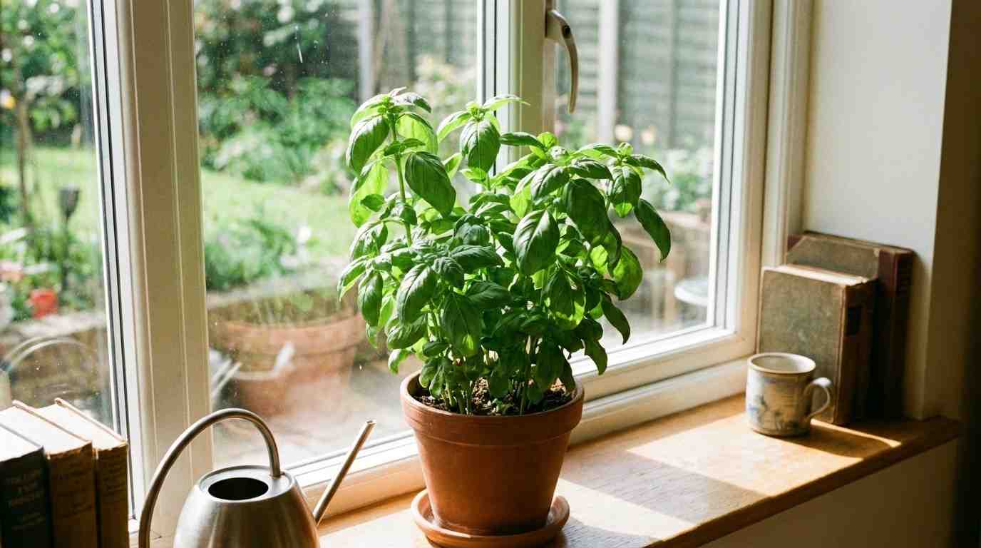basil plant light requirement